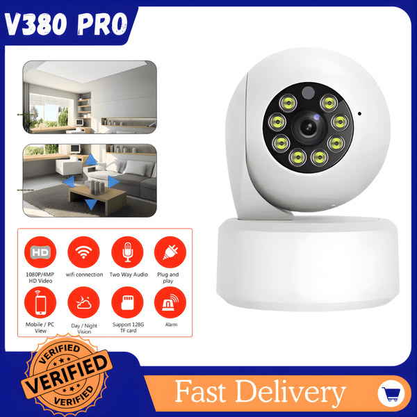 HD 2MP 4MP Wifi PTZ Camera AI Human Auto Tracking Two Way Audio Color Night Vision Smart Home Video Security Camera CamHipro - AlifdukanAlifdukan types here :)