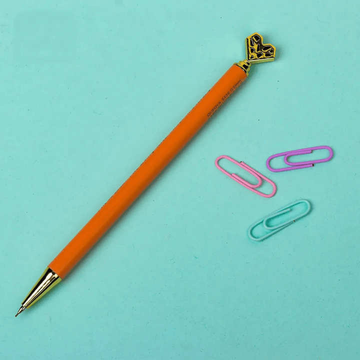 Heart Shape Cute Mechanical Pencil - AlifdukanAlifdukan types here :)