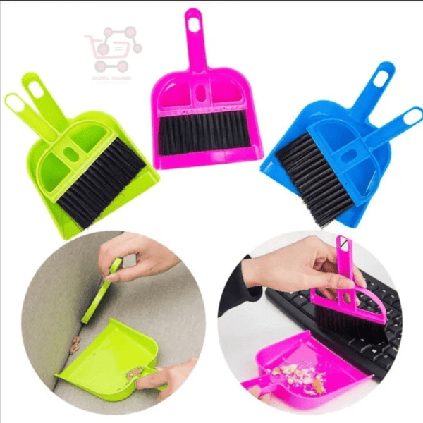 Home Cleaning Brush, New Mini Dustpan Broom, 2 in 1 Se - AlifdukanAlifdukan types here :)