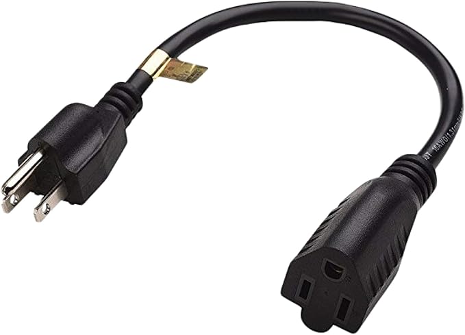 hort Indoor and Outdoor Extension Cord - Power Extension Cord Black - Small Heavy Duty Extension Cable - Luxury Office - AlifdukanAlifdukan types here :)