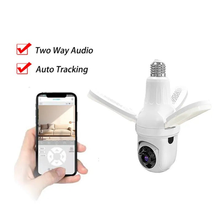 Hot 1080P HD Home Smart Wireless Light Bulb Camera Wifi IP Camera Wireless 360 Degree Panoramic Baby Pet PTZ Light Blub Camera - AlifdukanAlifdukan types here :)