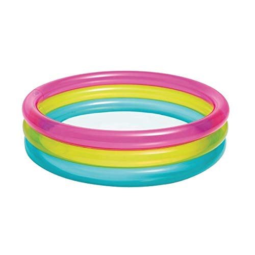 Inflatable Rainbow Baby Pool/Bath Tub 34" x 10"(86cm x 25cm) - AlifdukanAlifdukan types here :)