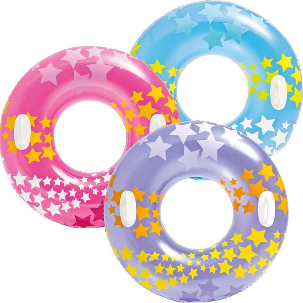 Intex 3 Pack Stargaze 36" Swim Tubes with Handles, Multicolor - AlifdukanAlifdukan types here :)