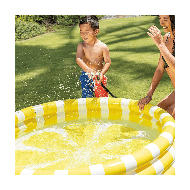 INTEX 58" x 13" Zesty Lemon Kiddie Pool Round - AlifdukanAlifdukan types here :)