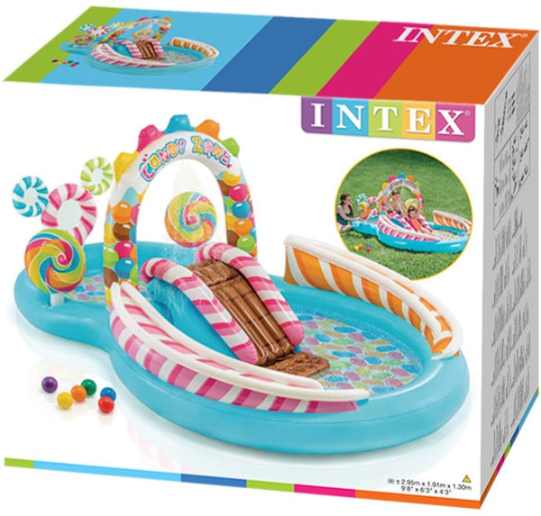 Intex Candy Zone Play Centre Pool 9'8"X6'3"X4'3" - AlifdukanAlifdukan types here :)