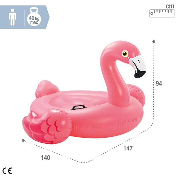 intex Flamingo swan Floating Swimming Pool Float Ride - on - Pink - AlifdukanAlifdukan types here :)