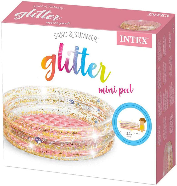 INTEX Glitter Mini Pool 34" x 10" (Soft Base) - AlifdukanAlifdukan types here :)