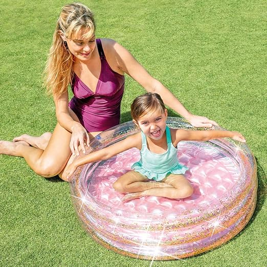 INTEX Glitter Mini Pool 34" x 10" (Soft Base) - AlifdukanAlifdukan types here :)