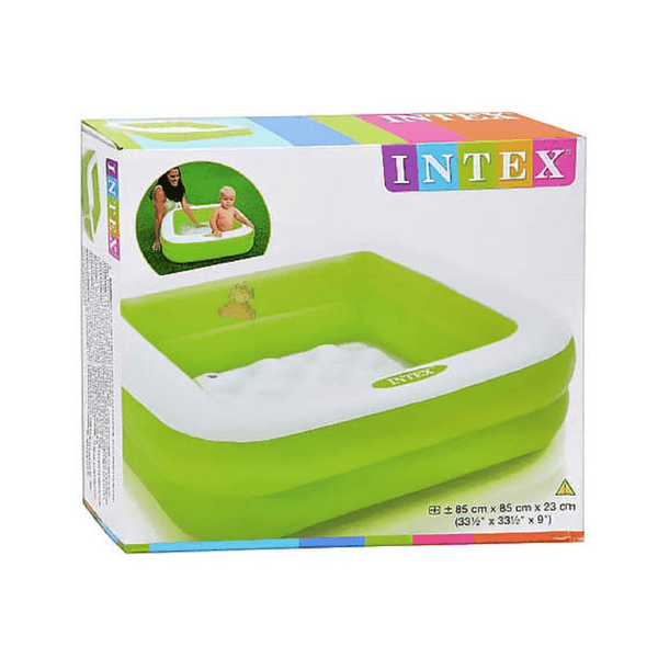 INTEX Play Box Baby Pool 33.5" X 33.5" X 9" - AlifdukanAlifdukan types here :)
