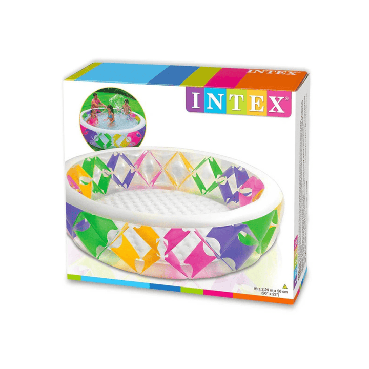 INTEX Swim Center™ Pinwheel Pool (90" X 22") - AlifdukanAlifdukan types here :)