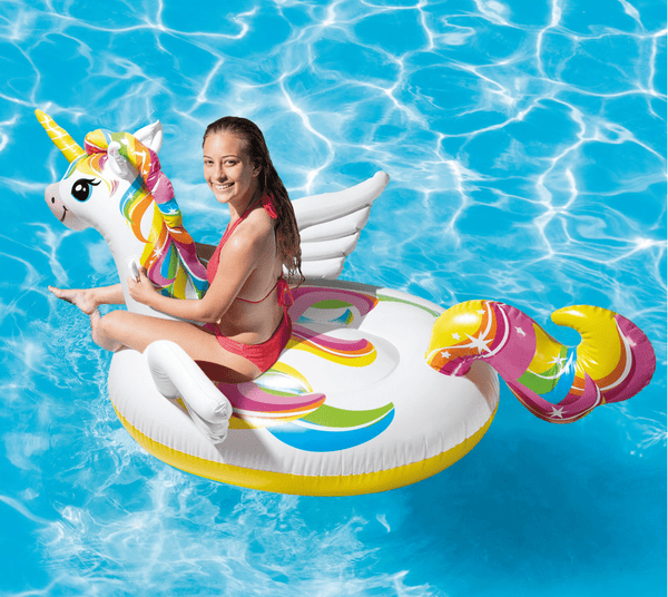 INTEX Unicorn Pool Floater 78" x 55" x 40" - AlifdukanAlifdukan types here :)