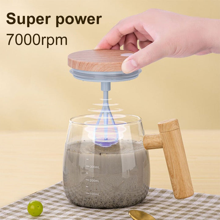 IP67 Waterproof Battery Powered Automatic Drink Stirrers 400ML Glass Cup - AlifdukanAlifdukan types here :)