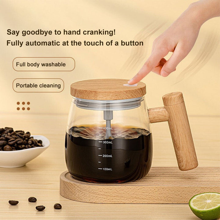 IP67 Waterproof Battery Powered Automatic Drink Stirrers 400ML Glass Cup - AlifdukanAlifdukan types here :)