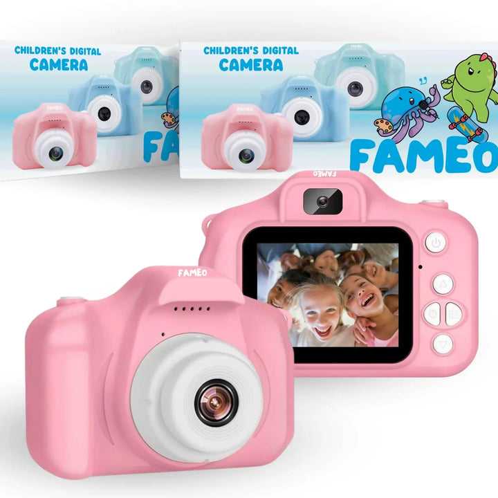 Kids Digital Camera Toy – HD Screen Mini Camera, Rechargeable Pocket Camera for Children, Outdoor Toy, Birthday Gift - AlifdukanToys Arena types here :)