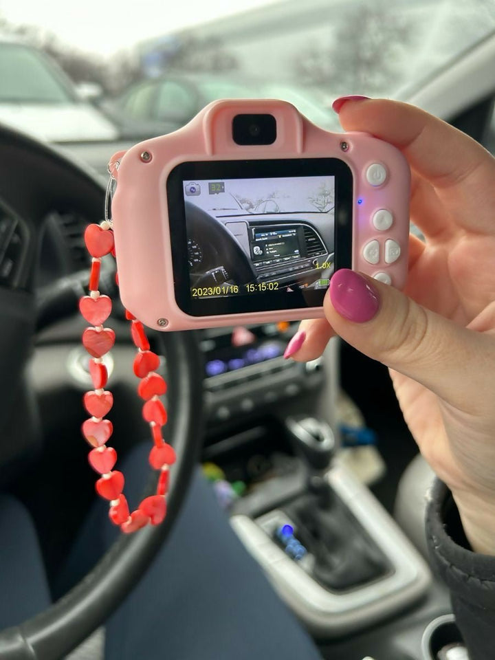 Kids Digital Camera Toy – HD Screen Mini Camera, Rechargeable Pocket Camera for Children, Outdoor Toy, Birthday Gift - AlifdukanToys Arena types here :)