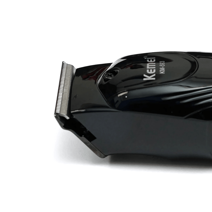 KM - 593 Trimmer WIth Digital Display Display & Lithium Batteries - AlifdukanAlifdukan types here :)