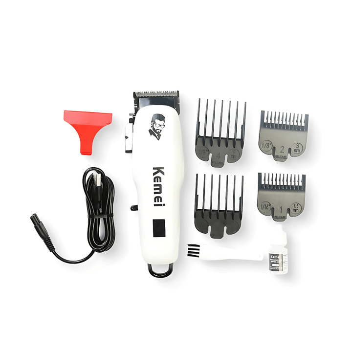 KM - PG809A Prossional Trimmer With Comb Set, Lithium Batteries & Fast Charging - AlifdukanAlifdukan types here :)
