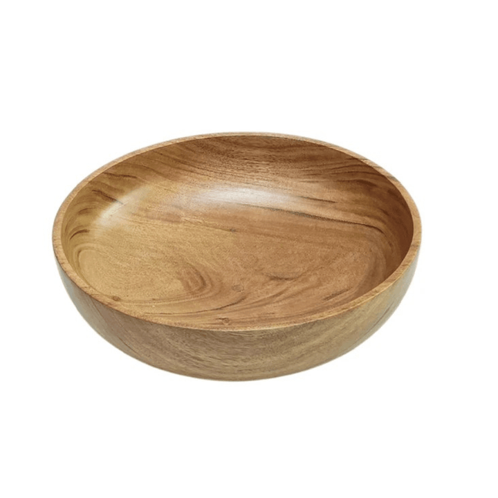 Large Wooden Bowl 12" - AlifdukanAlifdukan types here :)