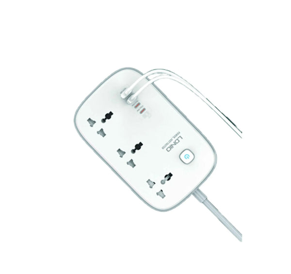 LDNIO 3250W SMART GUARD SC3416 65w 2C+2U Gan Fast Charging Power Extension - AlifdukanAlifdukan types here :)