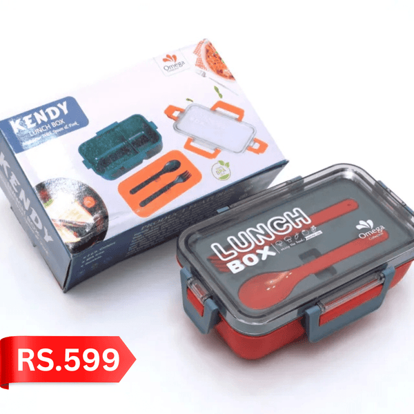 Leak - proof Lunch Container Leakproof Bento Lunch Box Multi - compartment Meal Prep Container for School Office Picnic Buy Balanced Nutrition Lunch Box Omega lunch box random colours - AlifdukanAlifdukan types here :)