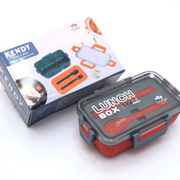 Leak - proof Lunch Container Leakproof Bento Lunch Box Multi - compartment Meal Prep Container for School Office Picnic Buy Balanced Nutrition Lunch Box Omega lunch box random colours - AlifdukanAlifdukan types here :)