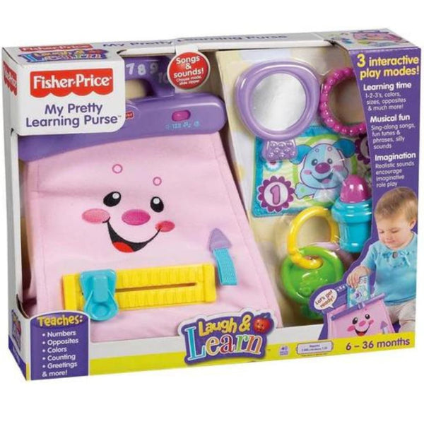 LEARNING TOYS LAUGH & LEARN PURSE (M6146) (M4340, M4146) FISHER PRICE - AlifdukanAlifdukan types here :)