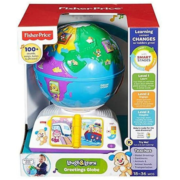 LEARNING TOYS PLAYED A GLOBE BILINGUAL FISHER PRICE - AlifdukanAlifdukan types here :)