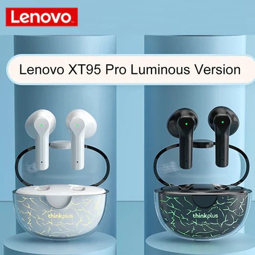 Lenovo Thinkplus XT95 Pro Bluetooth Earphone 9D HIFI Sound (Luminous Version) - AlifdukanAlifdukan types here :)