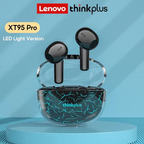 Lenovo Thinkplus XT95 Pro Bluetooth Earphone 9D HIFI Sound (Luminous Version) - AlifdukanAlifdukan types here :)