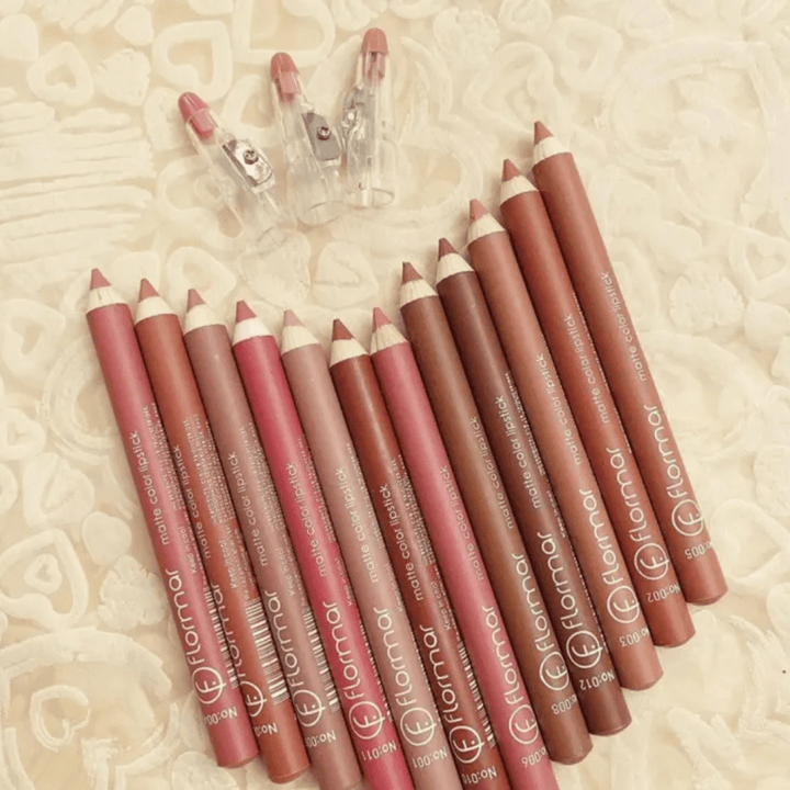 Lipstick Pencil pack of 12/6 Lip liner Lip Pencil - AlifdukanAlifdukan types here :)