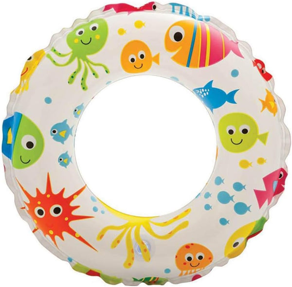 LIVELY PRINT SWIM RING PVC PACK - AlifdukanAlifdukan types here :)