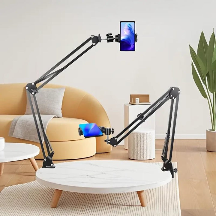 Lomoo Iron Cantilever Mobile Phone Holder, 360 Degree Rotation.