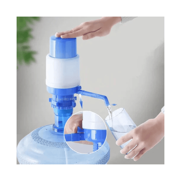 Manual Water Dispenser, Portable Hand Press Dispenser, Handle Water Pressure Device, Easy Drinking Water Pump, Universal Manual Drinking Water Pump - AlifdukanAlifdukan types here :)