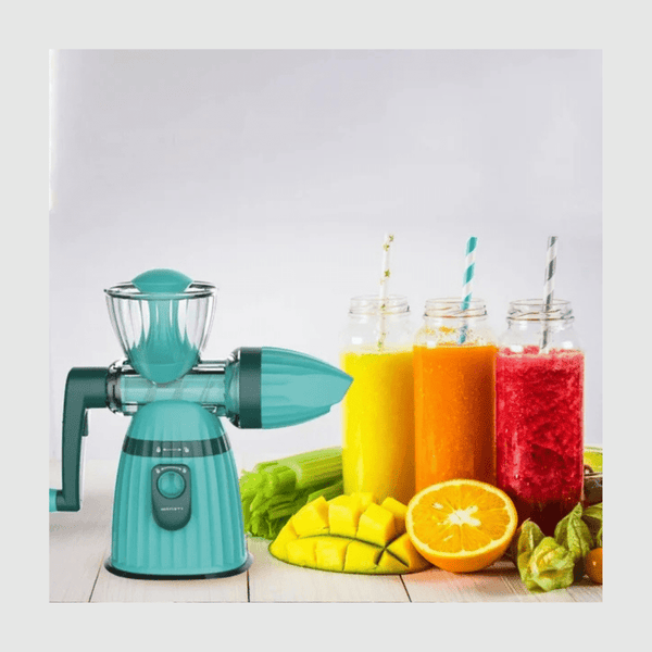 Meileyi Manual Masticating Juicer, Original Slow Juicer Machine for Maximum Nutrition Value, Hand Cold Press Juicer for All Fruits and Vegetables - AlifdukanAlifdukan types here :)