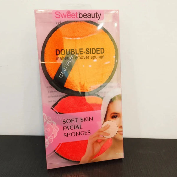 Microfiber Cloth Pads Facial Makeup Remover Puff Cotton Double layer Face Cleansing Towel - AlifdukanShalalay Noor types here :)