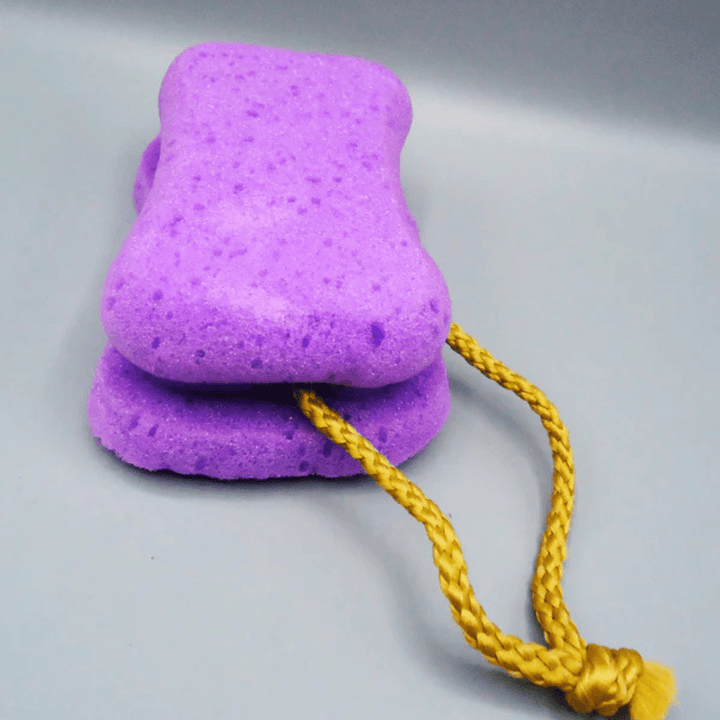 Mini Bath sponge powerful cleaning scrubber loofah Bath Ball Foaming Sponge - AlifdukanAlifdukan types here :)