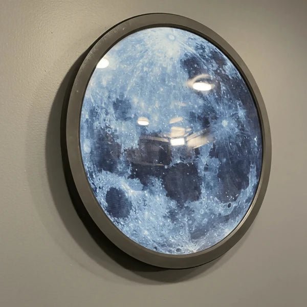 Modern LED Moon Wall Light Decor (Dimensions 18*18 Inch) - AlifdukanBUY AURA.PK types here :)