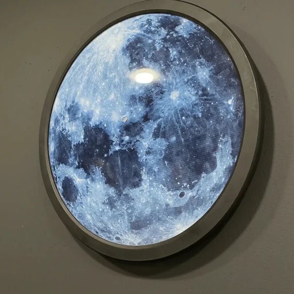 Modern LED Moon Wall Light Decor (Dimensions 18*18 Inch) - AlifdukanBUY AURA.PK types here :)