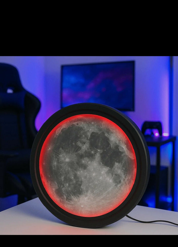 Modern LED Moon Wall Light Decor With Remote Light - AlifdukanAtiqa types here :)