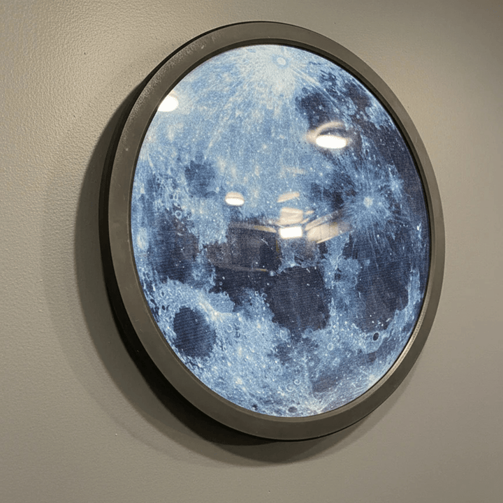 Modern LED Moon Wall Light Decor(Dimensions 18*18 Inch) - AlifdukanStyleNest types here :)