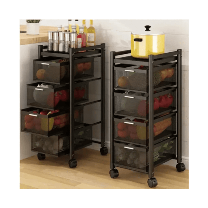 Modern Metal Kitchen Drawer Trolleys Space Saver - AlifdukanAlifdukan types here :)