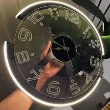 Modern Style Neon Clock Ambient Light - AlifdukanMini Supplier types here :)