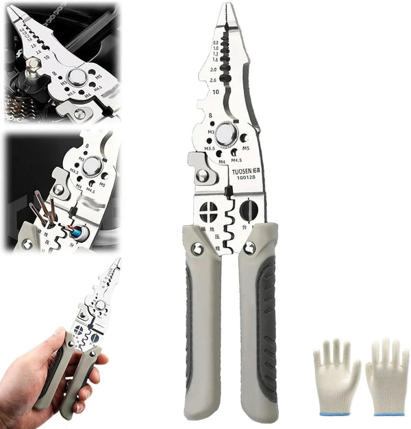 Multi - Function Wire Stripper and Crimping Tool - AlifdukanAlifdukan types here :)