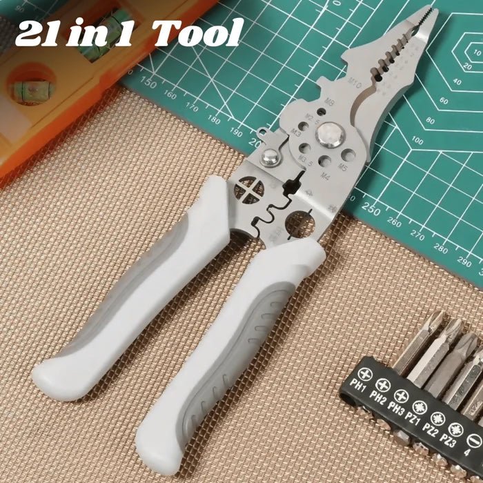 Multi - Function Wire Stripper and Crimping Tool - AlifdukanStyleNest types here :)