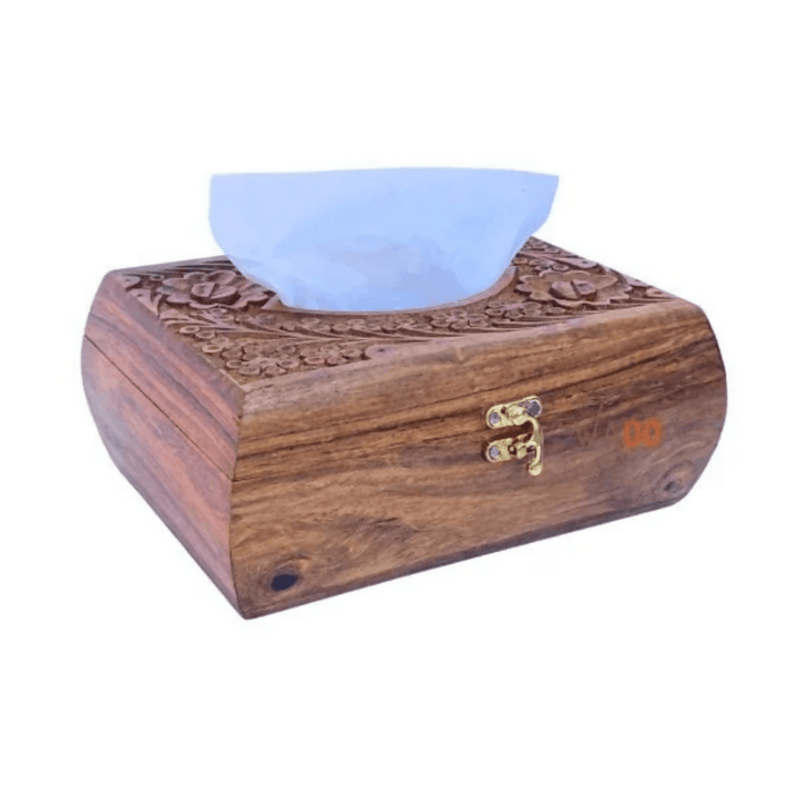 Nest Wooden Tissue Box - AlifdukanRebel store types here :)