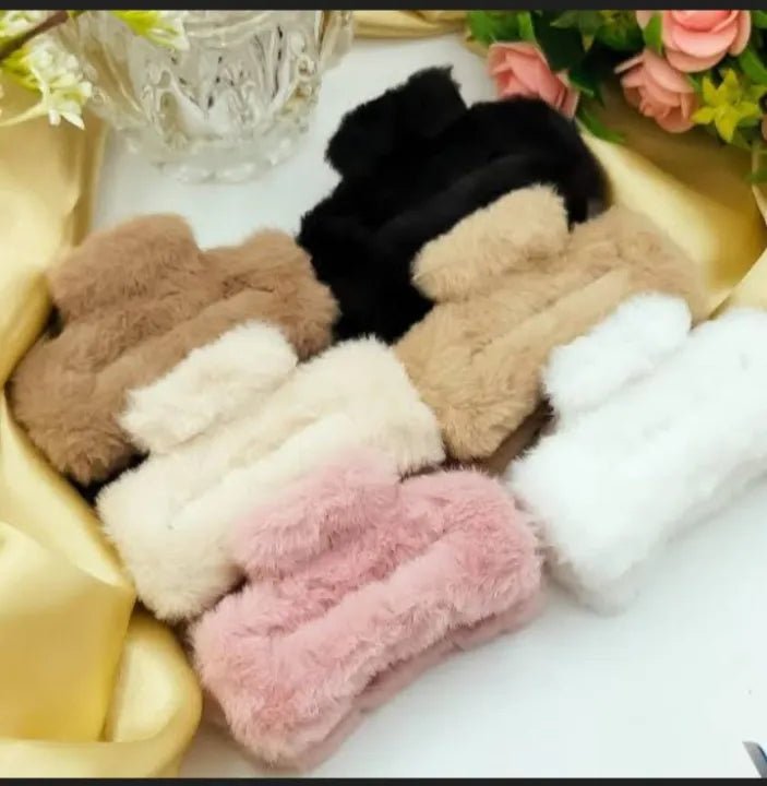 New 2025 Cute Plush Hair Claw || Hair Accessories For Women Girls - AlifdukanAlifdukan types here :)