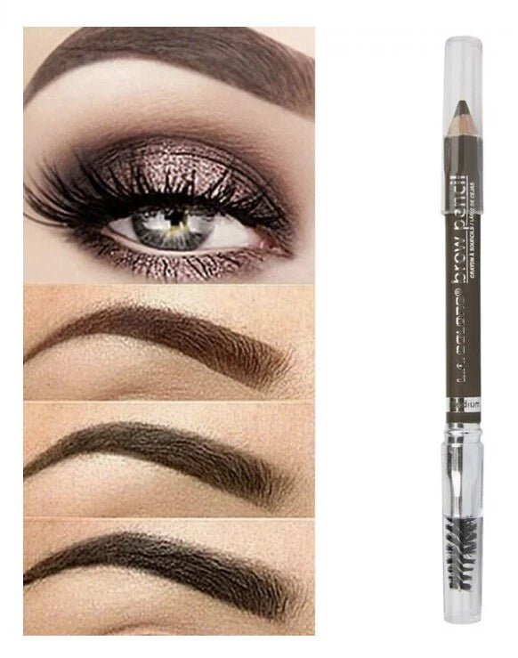 NEW L.A. COLORS BROW PENCIL W/ BRUSH - DEFINE & FILLS BROWS - AlifdukanAlifdukan types here :)