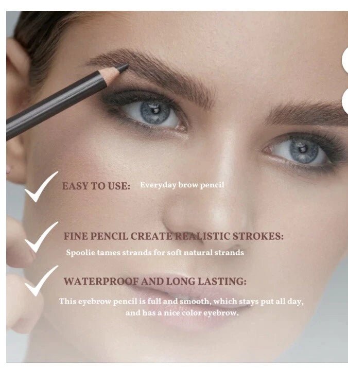 NEW L.A. COLORS BROW PENCIL W/ BRUSH - DEFINE & FILLS BROWS - AlifdukanAlifdukan types here :)