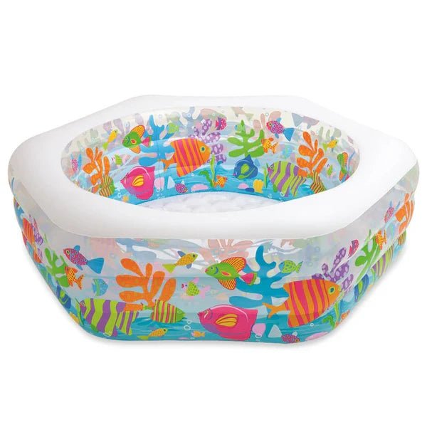 Ocean reef Children pool intex aquarium ( 75" L x 70" W x 24" H ) - AlifdukanAlifdukan types here :)
