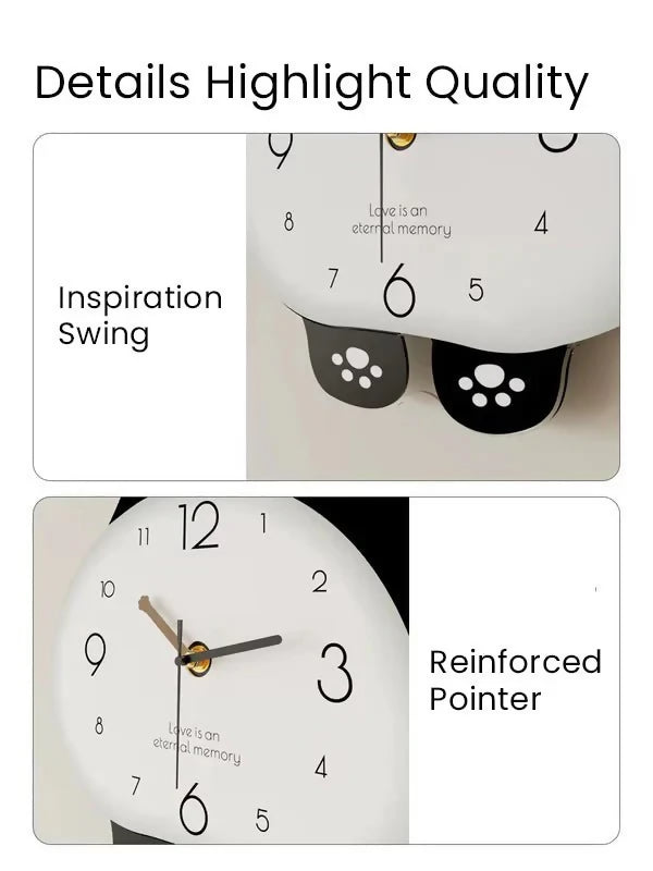 Panda Wall Clock - AlifdukanAsh Findings types here :)